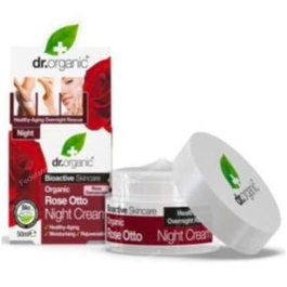 DR. ORGANIC Crème de nuit rose de damas 50ml