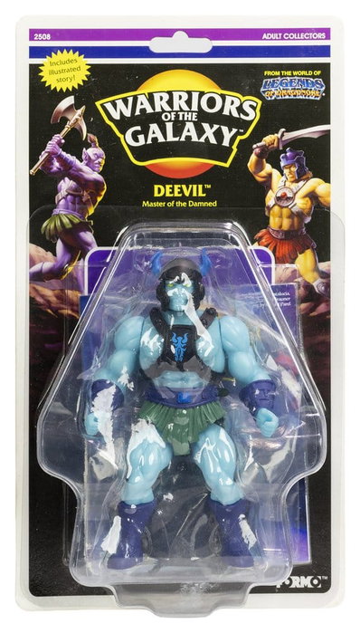 Formo Toys Legends of Dragonore: Warriors of the Galaxy Wave 3 figurine Deevil (Glow in the Dark) 14 cm Formo Toys Legends of Dragonore: Warriors of the Galaxy Wave 3 figurine Deevil (Glow in the Dark) 14 cm