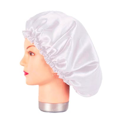 Bifull Bonnet en Satin Blanc Anti-Frizz Bifull Bonnet en Satin Blanc Anti-Frizz