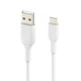 Belkin Câble USB-A vers USB-C 2m Blanc CAB001BT2MWH