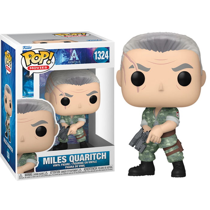 Funko POP Avatar - Miles Quaritch - Figurine en vinyle de 9 cm