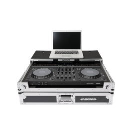Magma Mallette DJ Workstation DDJ-GRV6 Contreplaqué Vinyle 9mm avec Plateau Portable Aluminium