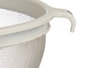 Kinvara Lot de 3 Passoires Plastique et Métal - 17.5x32x9 cm, Blanc et Gris Foncé - Assortiment Aléatoire (Set de 8)
