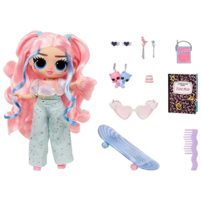L.O.L. Surprise! Tweens Poupée Mannequin Articulée Flora Moon 24 cm 2 Tenues Accessoires A Partir De 4 Ans
