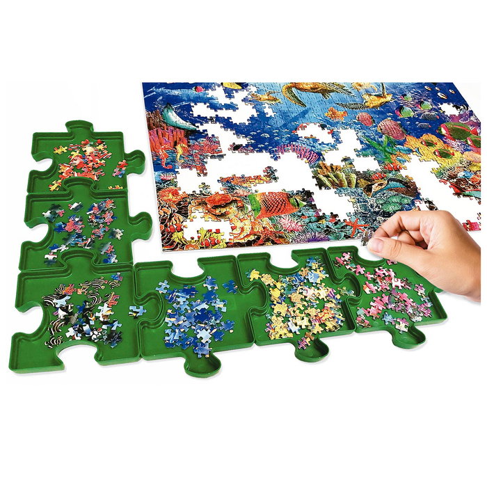 Educa Organisateur de pièces de puzzle - 6 plateaux empilables