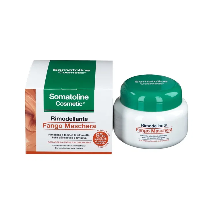 Somatoline Cosmetic Masque crème pour le corps remodelant à la boue 500 ml Somatoline Cosmetic Masque crème pour le corps remodelant à la boue 500 ml