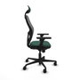 Piqueras y Crespo Chaise de Bureau avec Appui-tête Jorquera 3D036N1 Vert