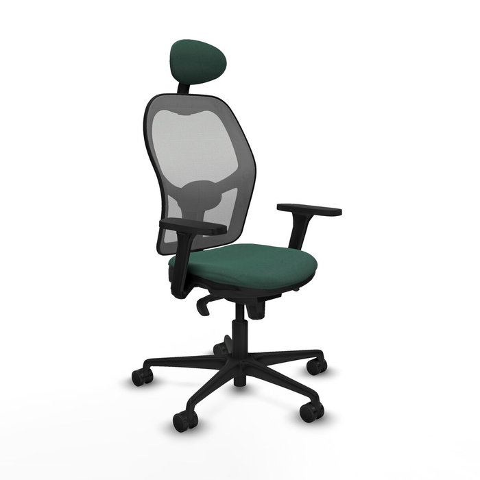 Piqueras y Crespo Chaise de Bureau avec Appui-tête Jorquera 3D036N1 Vert Piqueras y Crespo Chaise de Bureau avec Appui-tête Jorquera 3D036N1 Vert
