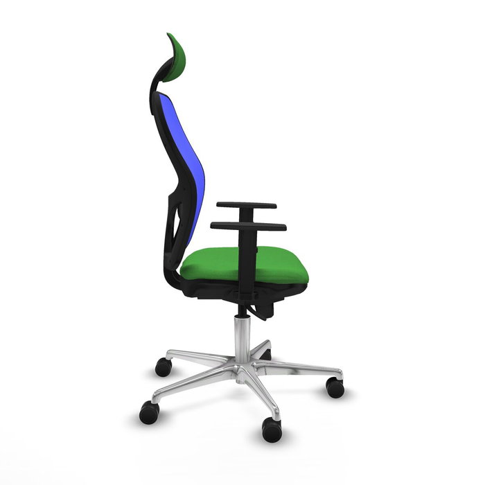 Piqueras y Crespo Chaise de Bureau Jorquera 1D086N1 Vert avec Appui-tête