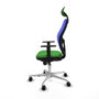 Piqueras y Crespo Chaise de Bureau Jorquera 1D086N1 Vert avec Appui-tête
