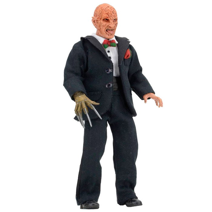 NECA - Figurine articulée action Freddy Krueger avec cigarette - La Nuit des Morts-Vivants (Nightmare On Elm Street) - 20 cm