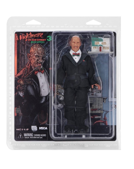 NECA - Figurine articulée action Freddy Krueger avec cigarette - La Nuit des Morts-Vivants (Nightmare On Elm Street) - 20 cm