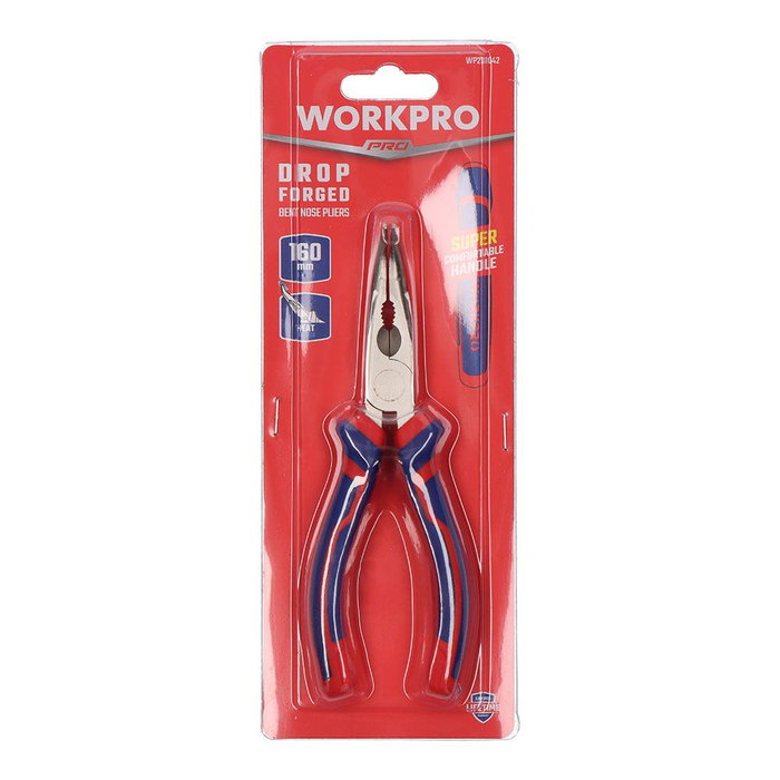 Pinces à bec Workpro 6" 16 cm Courbe