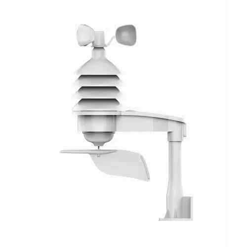 Inovalley SM57PRO - Station Météo Professionnelle avec Écran Tactile Couleur, Capteurs Température/Humidité Intérieure/Extérieure, Baromètre et Prévisions