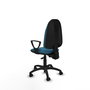 PIQUERAS Y CRESPO Chaise de bureau Algarra Vert pétrole