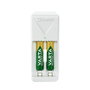 Chargeur de batterie Varta 57656 101 401 Mini 2 Batteries Blanc AA/AAA