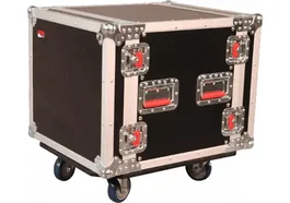 Gator Rack audio 10U avec roues - Noir