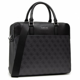 Guess Sac à main Vezzola en textile noir pour femme et homme