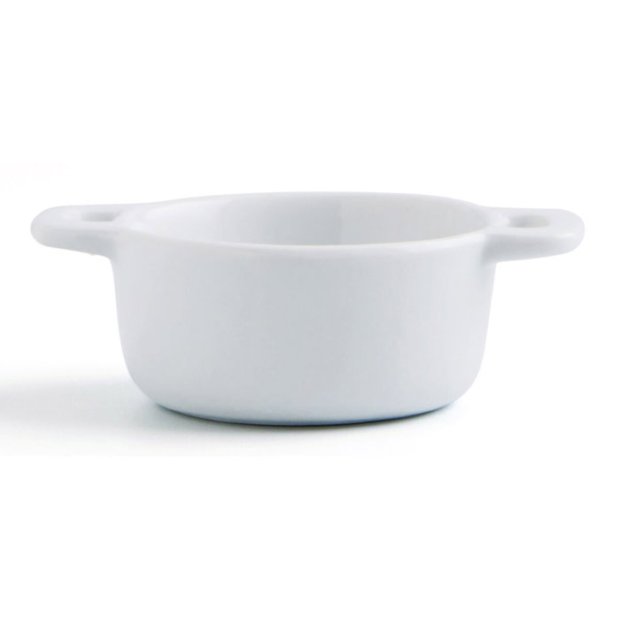Quid Tapa Atún Porcelana Gastro Fun 10x7x4 cm (12 Unidades)