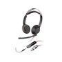 Poly Blackwire 5220 Noir (USB-C + Jack 3,5 mm)