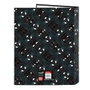 Safta Classeur en Carton Folio 4 Anneaux Mixtes 26,5x33x4cm