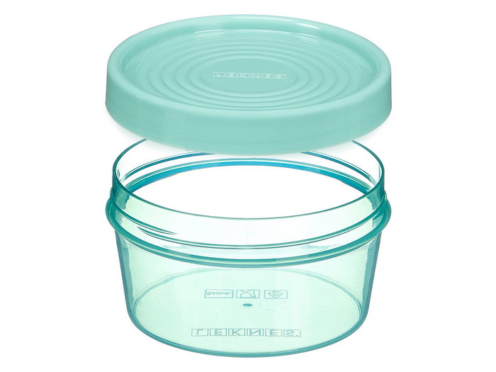 LEKNES Lot de 24 boîtes de conservation rondes 450 ml - Couleurs Assorties LEKNES Lot de 24 boîtes de conservation rondes 450 ml - Couleurs Assorties