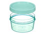 LEKNES Lot de 24 boîtes de conservation rondes 450 ml - Couleurs Assorties