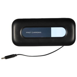 Be Mix Batterie Externe 10000 mAh avec Câble USB-C Rétractable