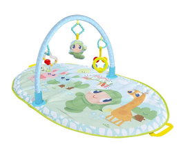 Molto Tapis d'activités de gym My First Playmat avec 3 jeux 94 x 58 x 45 cm pour nouveau-né