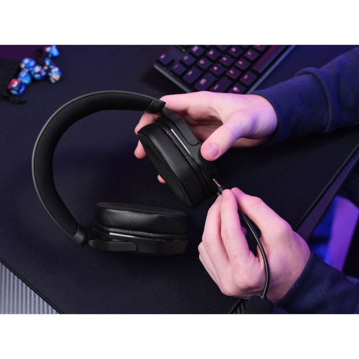Casques avec Micro Gaming Trust 25447 Noir