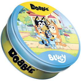 Asmodee Dobble Bluey - Juego Dobblu07Es - Jeu d'observation et de rapidité avec Bluey et Bingo - À partir de 6 ans