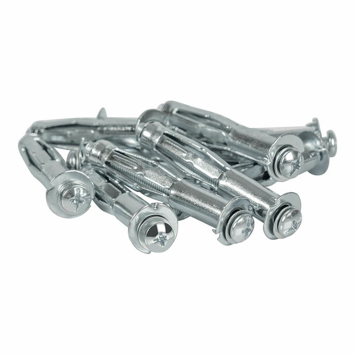 Rapid Chevilles à Expansion Métal pour Cloison Plâtre 18-32mm, Lot de 10