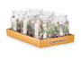 Ibergarden Pot en Cristal avec Lavande 12 x 17 x 12 cm (Set de 12)