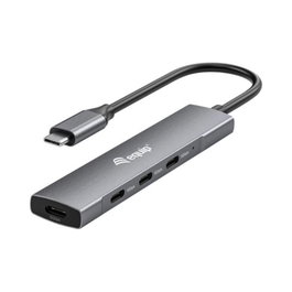 Equip Hub USB-C 4 Ports 128963 USB 3.2 Gen 1 Aluminium Plug-and-Play