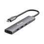 Equip Hub USB-C 4 Ports 128963 USB 3.2 Gen 1 Aluminium Plug-and-Play