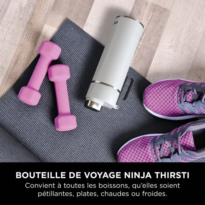 Ninja Gourde isotherme Thirsti - Gris Foncé - 530 ml