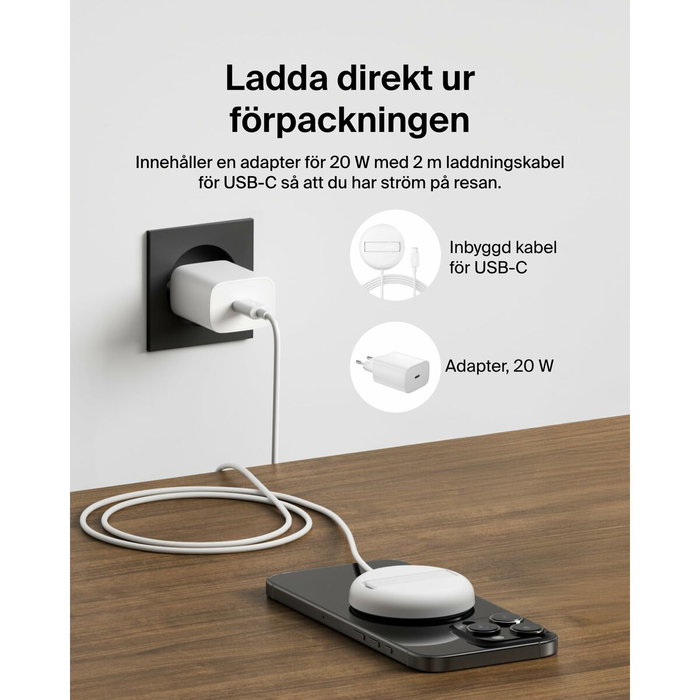 Chargeur sans fil Belkin WIA011KQWH