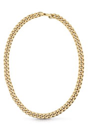 Guess JUMN01349JWYGT-U Collier en acier inoxydable doré