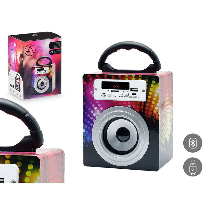 ARTE REGAL ALTAVOZ BLUETOOTH Negro ARTE REGAL ALTAVOZ BLUETOOTH Negro