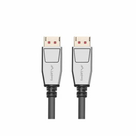 Lanberg Câble DisplayPort 1.4 CA-DPDP-20CU-0018-BK 1,8 m Noir/Argent