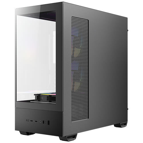 Antec CX705 Boîtier PC Gaming ATX Mid-Tower Argent 5 Ventilateurs PWM ARGB Verre Trempé 270° USB Type-C 7.22kg