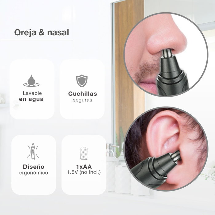 Väline Kalia Coupe-poils nasal et oreilles Väline Kalia Coupe-poils nasal et oreilles
