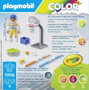 PLAYMOBIL Color Skater avec panier de basket 71516