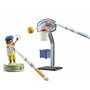 PLAYMOBIL Color Skater avec panier de basket 71516
