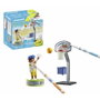 PLAYMOBIL Color Skater avec panier de basket 71516