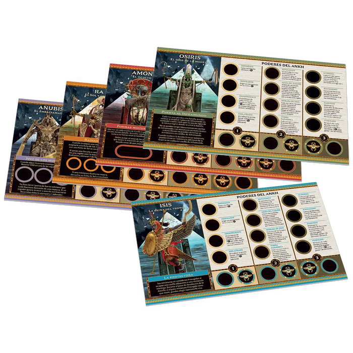 CMON Ankh: Dioses de Egipto Jeu de Société Stratégique 2-5 joueurs 14+ Ans 90 Min Espagnol CMON Ankh: Dioses de Egipto Jeu de Société Stratégique 2-5 joueurs 14+ Ans 90 Min Espagnol