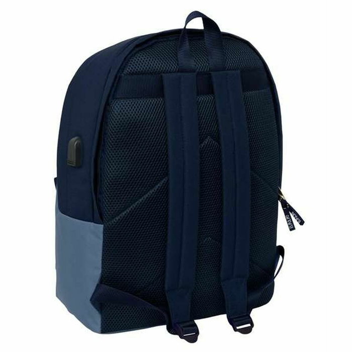 El Pulpo Cartable Bleu Marine pour Ordinateur 15,6" avec USB