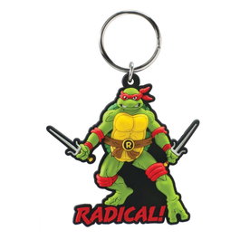 Monogram Int. Porte-clés Tortues Ninja Raphael toucher doux en PVC
