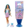 Barbie Poupée Pop Reveal JFY61 - Coffret avec poupée parfumée articulée, slime et accessoires à surprises pour enfants dès 3 ans