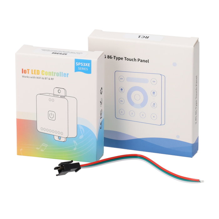 Contrôleur pour bande LED COB SP536E avec application et télécommande